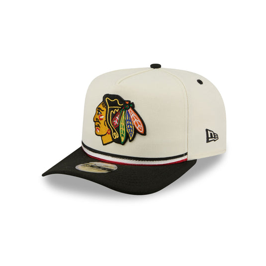 Chicago Blackhawks Vintage Stripe 59FIFTY A-Frame Fitted Hat