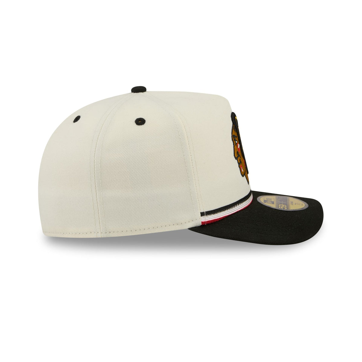 Chicago Blackhawks Vintage Stripe 59FIFTY A-Frame Fitted Hat