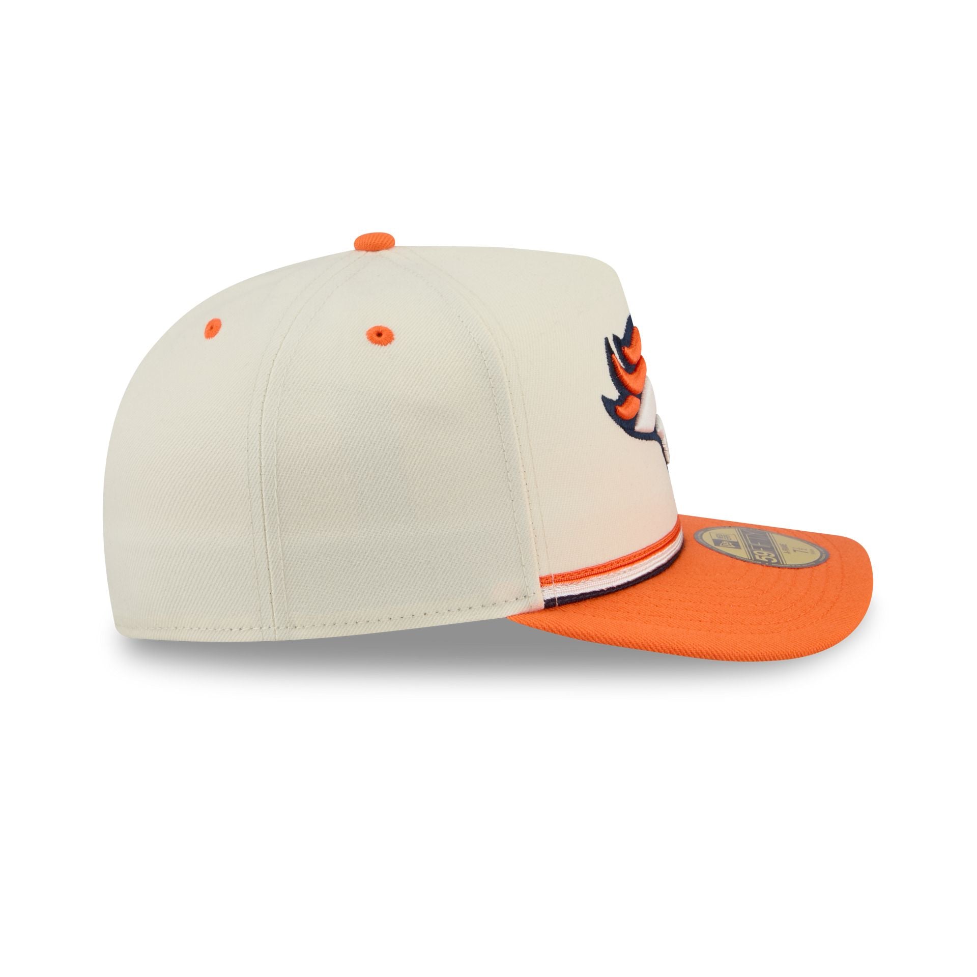 Denver Broncos Vintage Stripe 59FIFTY A-Frame Fitted Hat