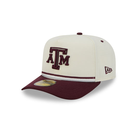 Texas A&M Aggies Vintage Stripe 59FIFTY A-Frame Fitted Hat