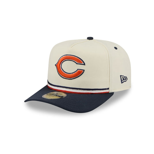 Chicago Bears Vintage Stripe 59FIFTY A-Frame Fitted Hat
