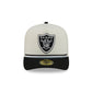 Las Vegas Raiders Vintage Stripe 59FIFTY A-Frame Fitted Hat