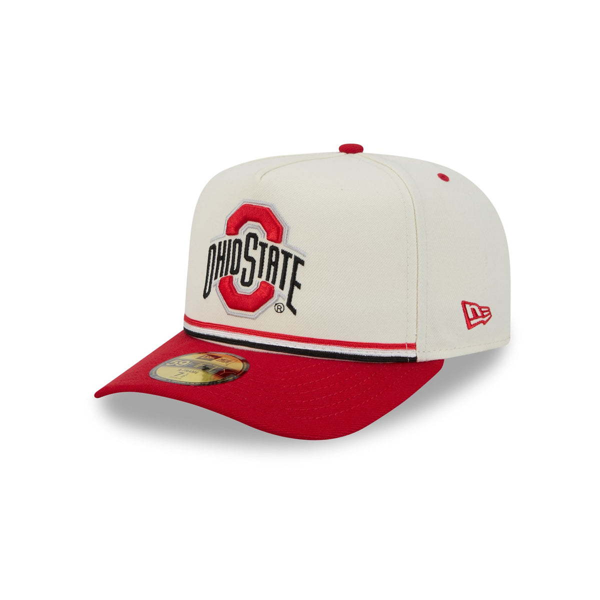 Ohio State Buckeyes Vintage Stripe 59FIFTY A-Frame Fitted Hat