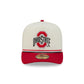 Ohio State Buckeyes Vintage Stripe 59FIFTY A-Frame Fitted Hat