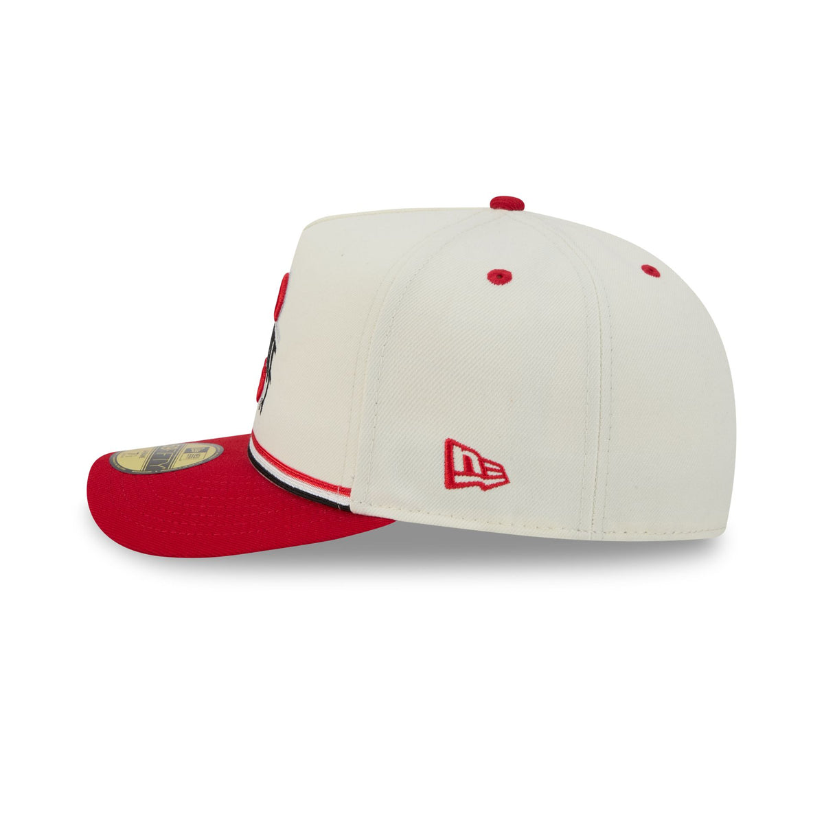Ohio State Buckeyes Vintage Stripe 59FIFTY A-Frame Fitted Hat