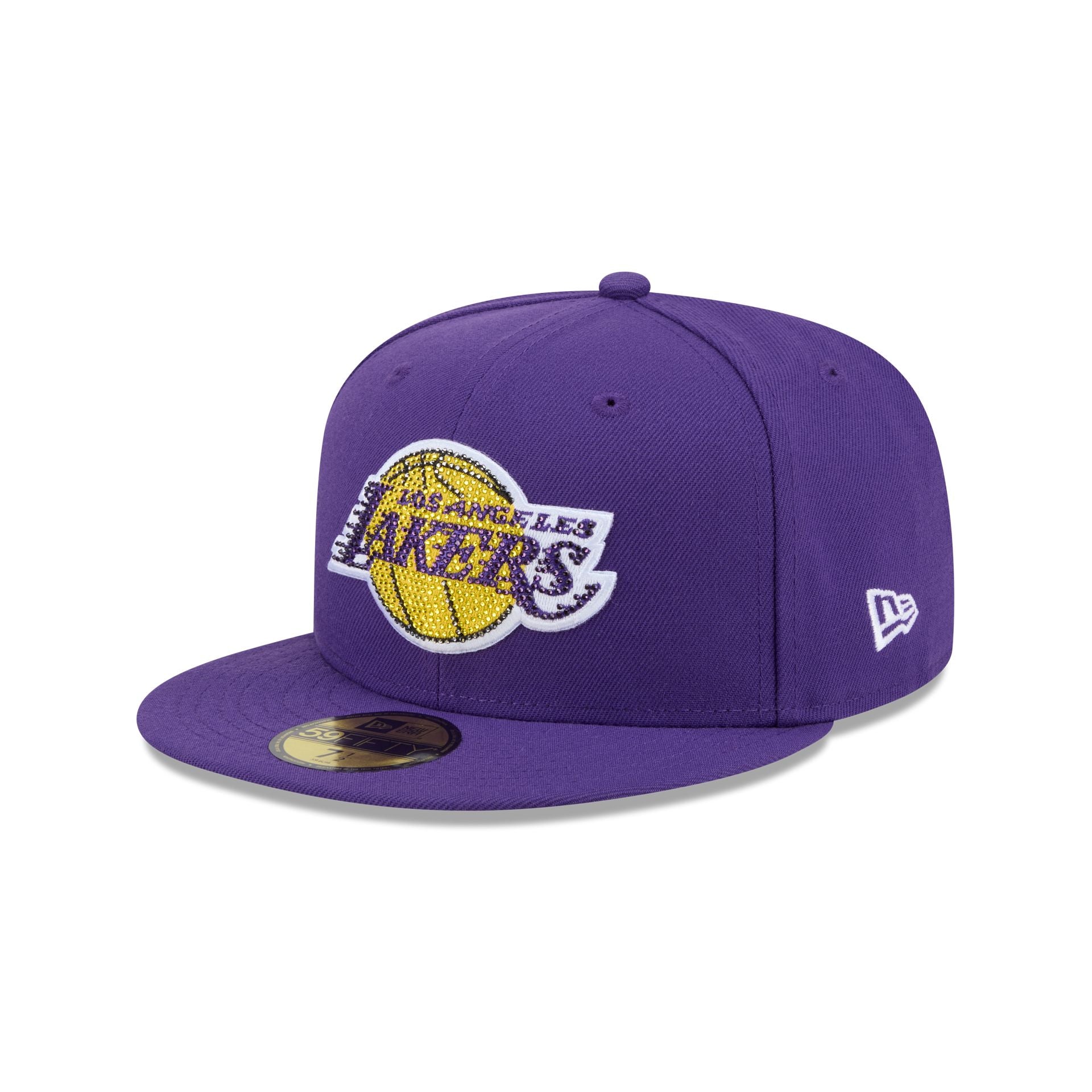 Los Angeles Lakers Rhinestone Badge 59FIFTY Fitted Hat