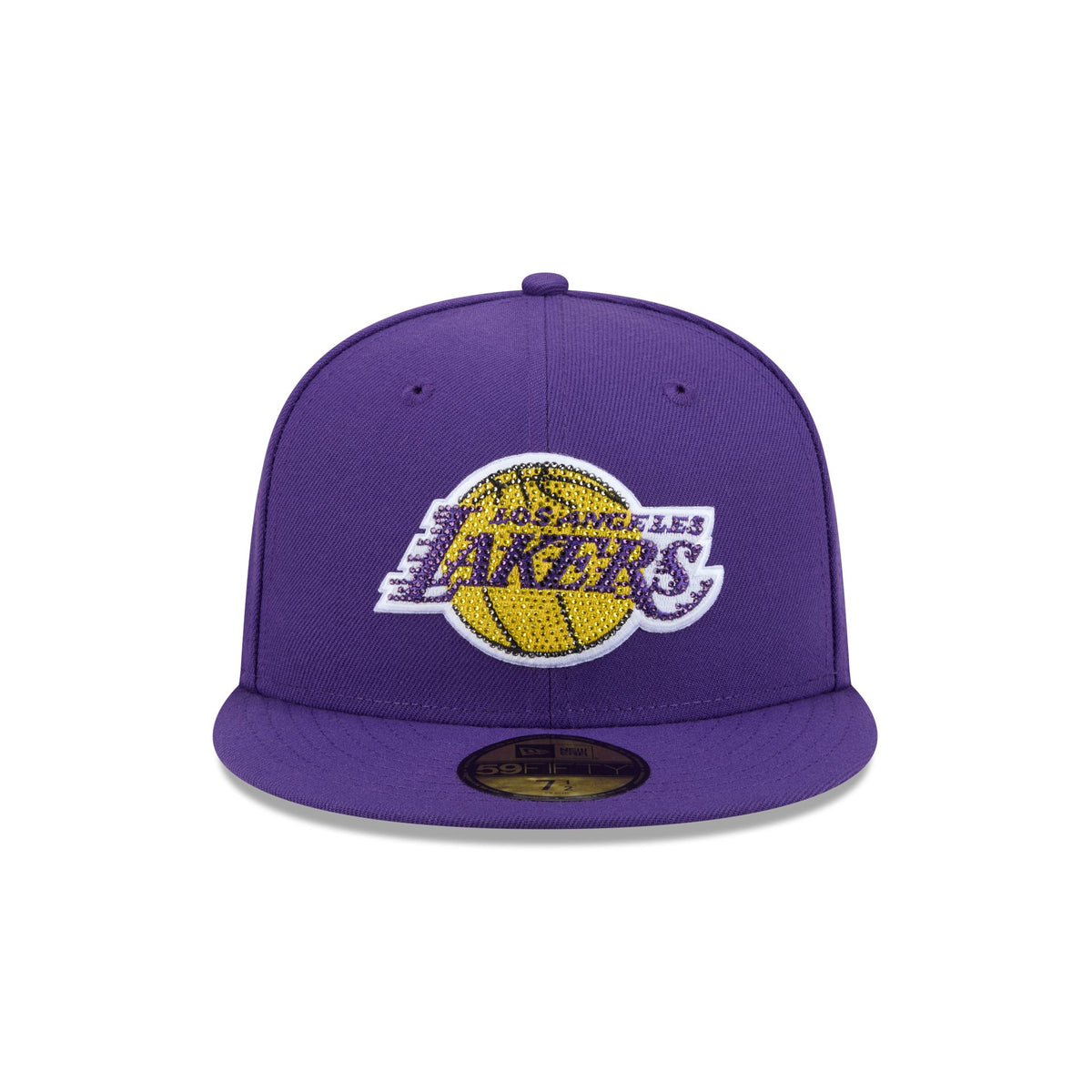Los Angeles Lakers Rhinestone Badge 59FIFTY Fitted Hat
