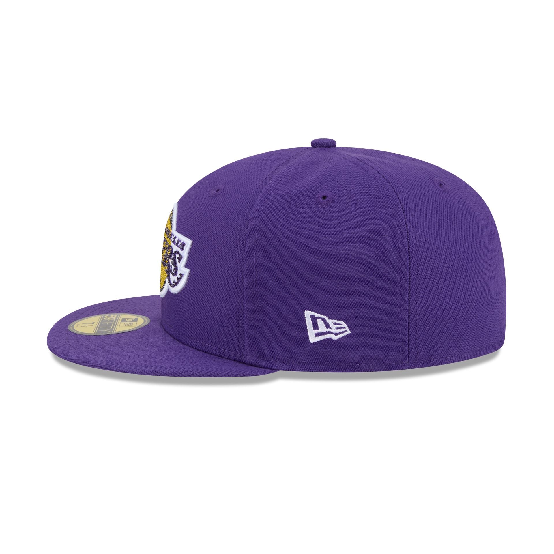 Los Angeles Lakers Rhinestone Badge 59FIFTY Fitted Hat