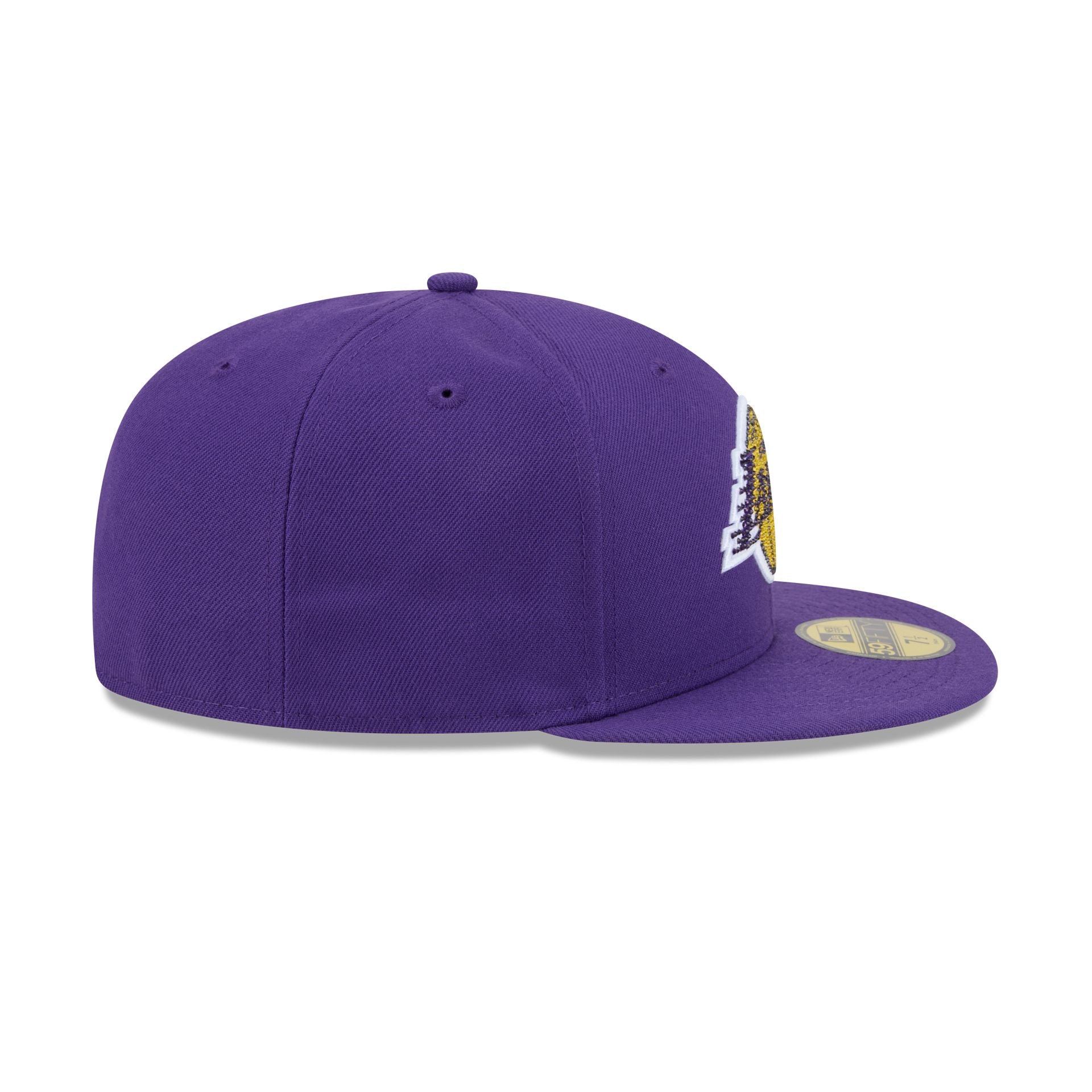 Los Angeles Lakers Rhinestone Badge 59FIFTY Fitted Hat