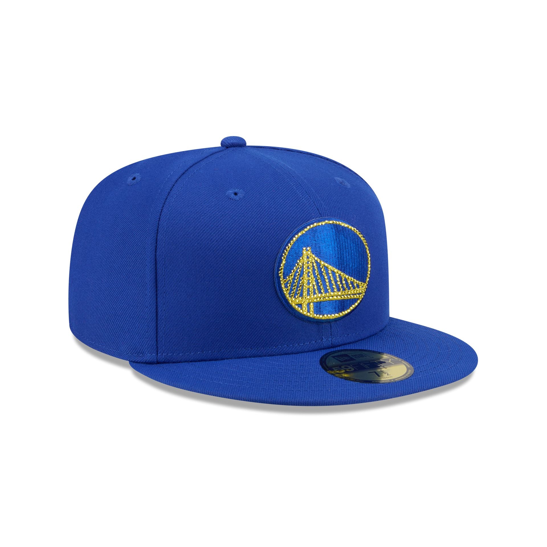 Golden State Warriors Rhinestone Badge 59FIFTY Fitted Hat