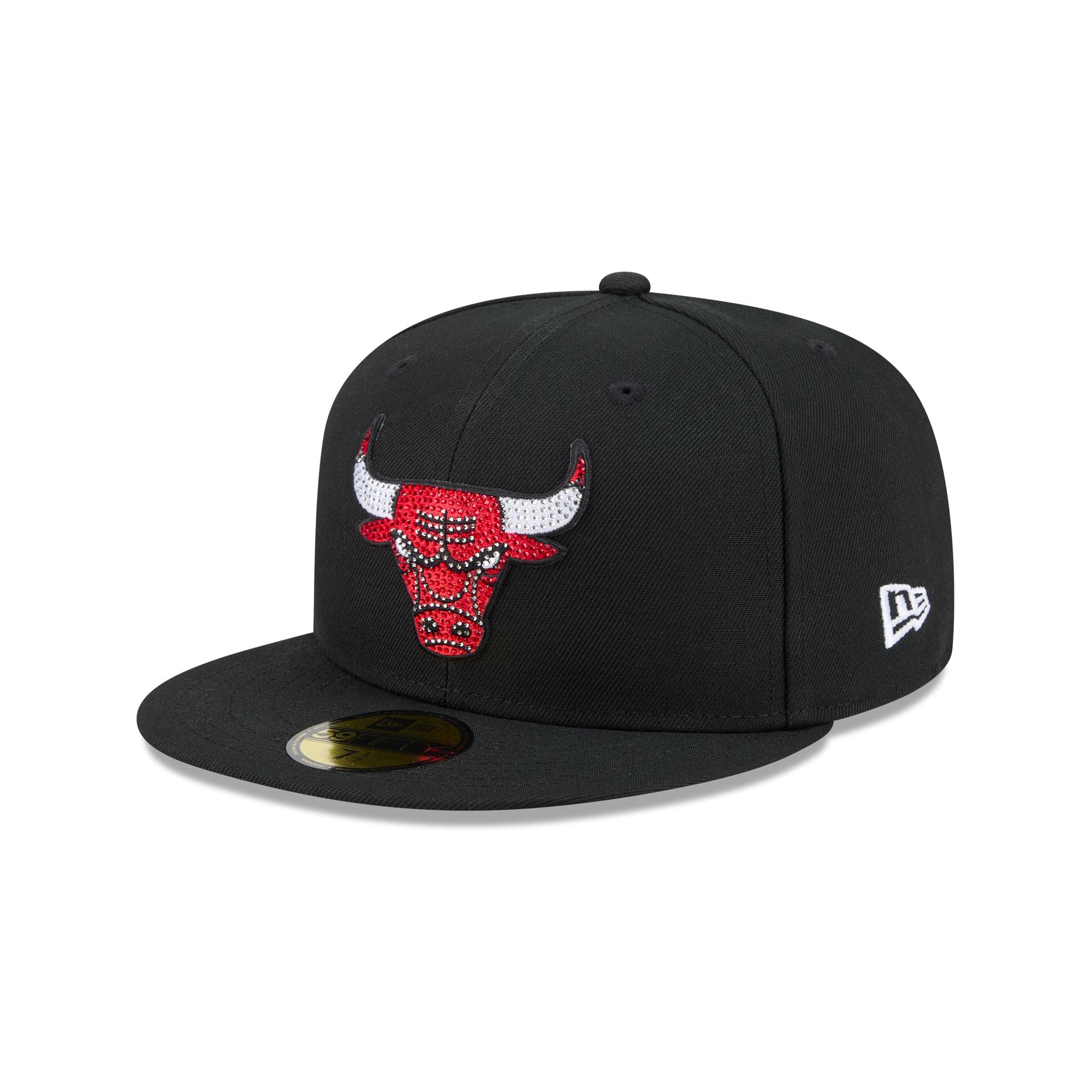 Chicago Bulls Rhinestone Badge 59FIFTY Fitted Hat