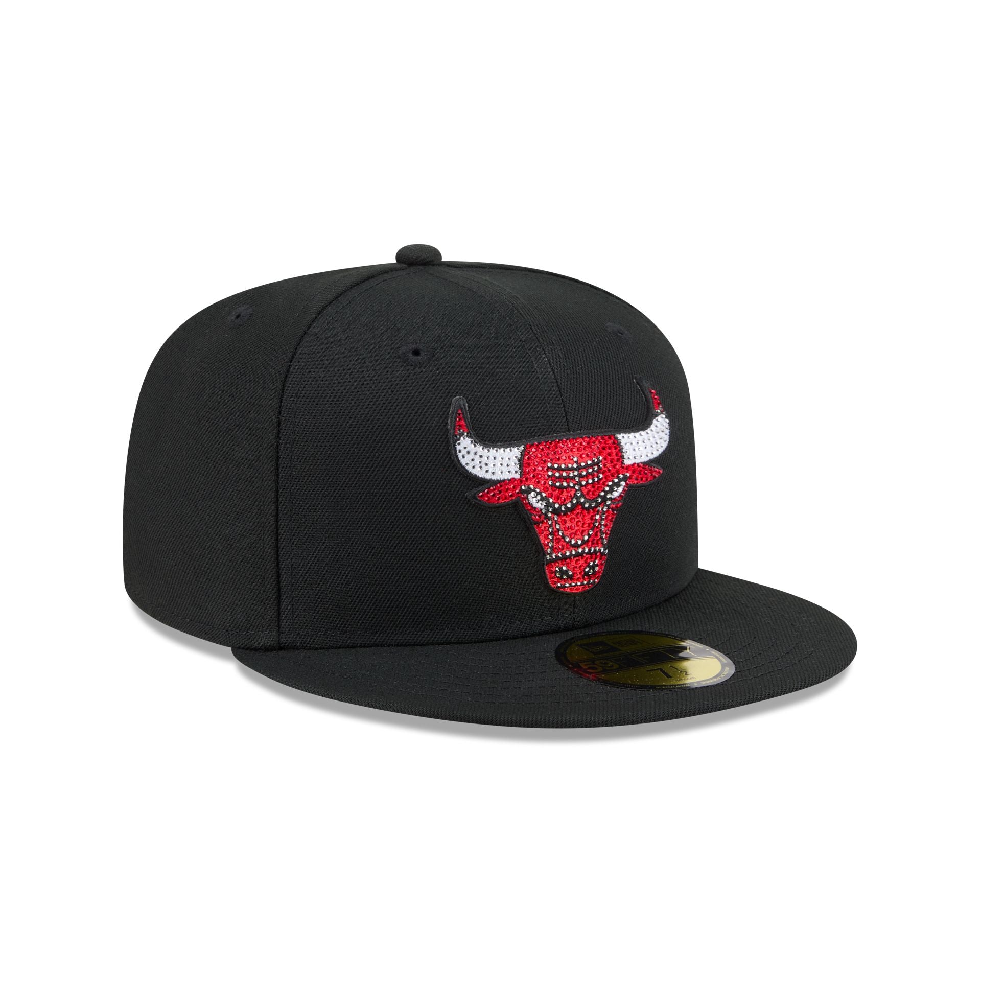 Chicago Bulls Rhinestone Badge 59FIFTY Fitted Hat