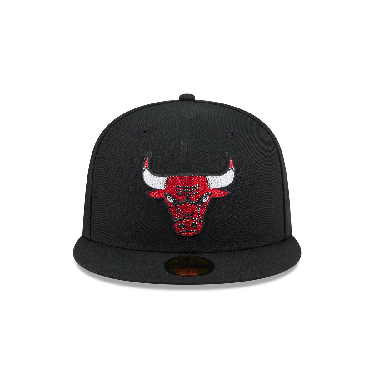 Chicago Bulls Rhinestone Badge 59FIFTY Fitted Hat