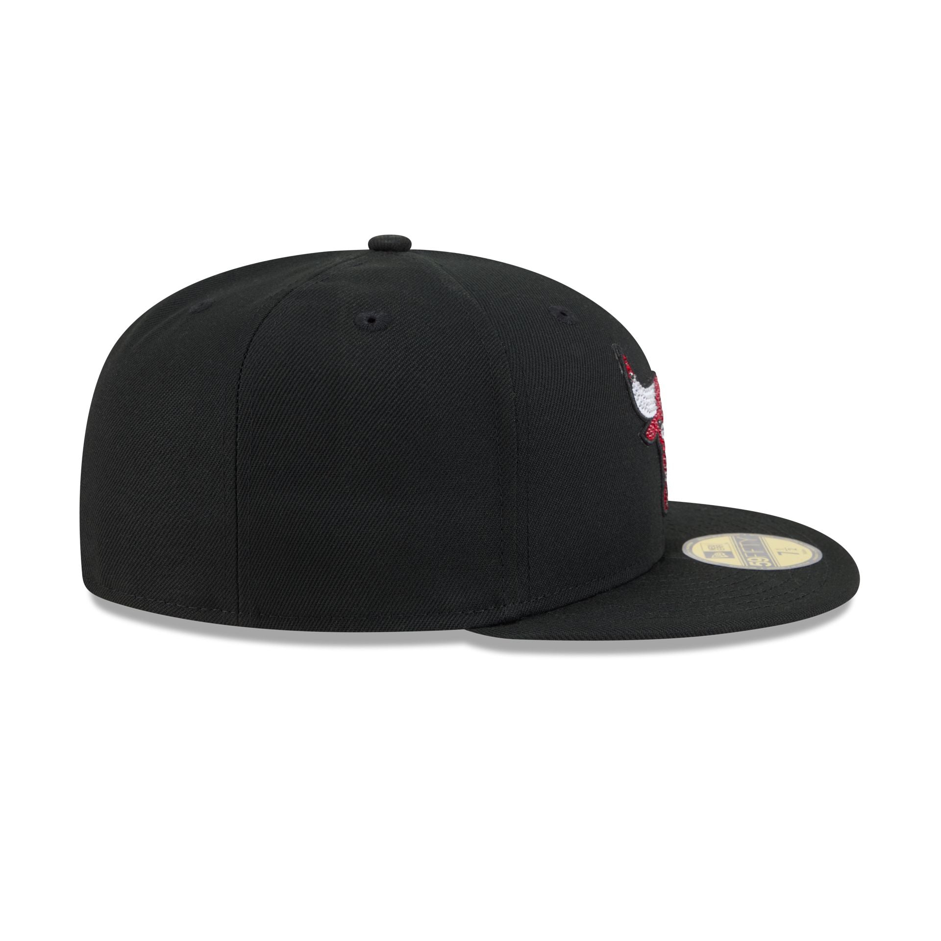 Chicago Bulls Rhinestone Badge 59FIFTY Fitted Hat