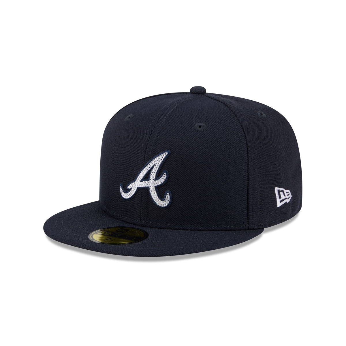 Atlanta Braves Rhinestone Badge 59FIFTY Fitted Hat