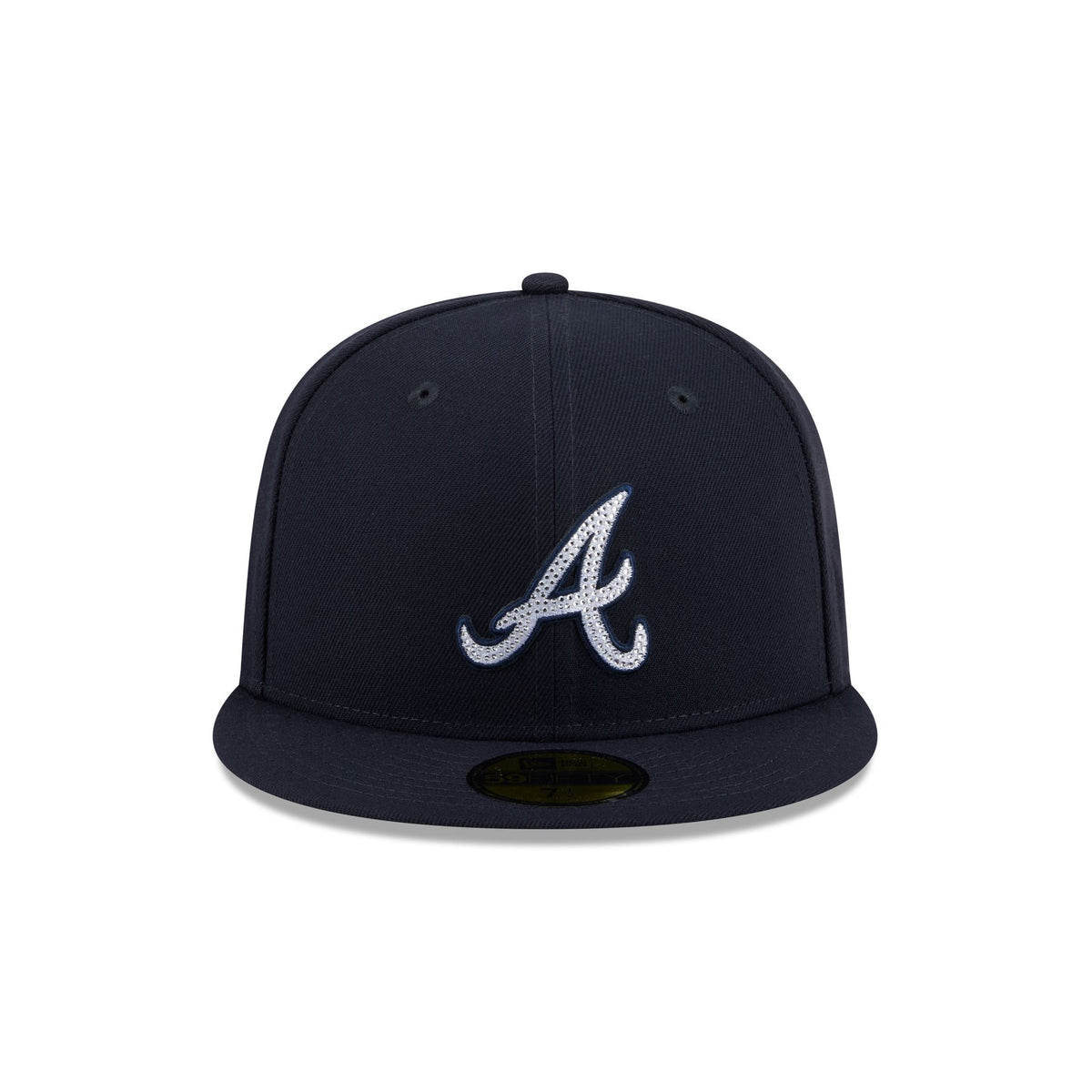 Atlanta Braves Rhinestone Badge 59FIFTY Fitted Hat