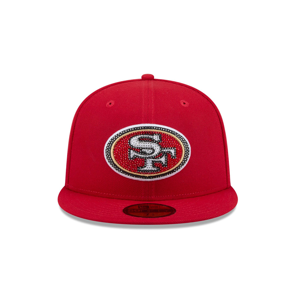 San Francisco 49ers Rhinestone Badge 59FIFTY Fitted Hat