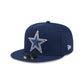 Dallas Cowboys Rhinestone Badge 59FIFTY Fitted Hat