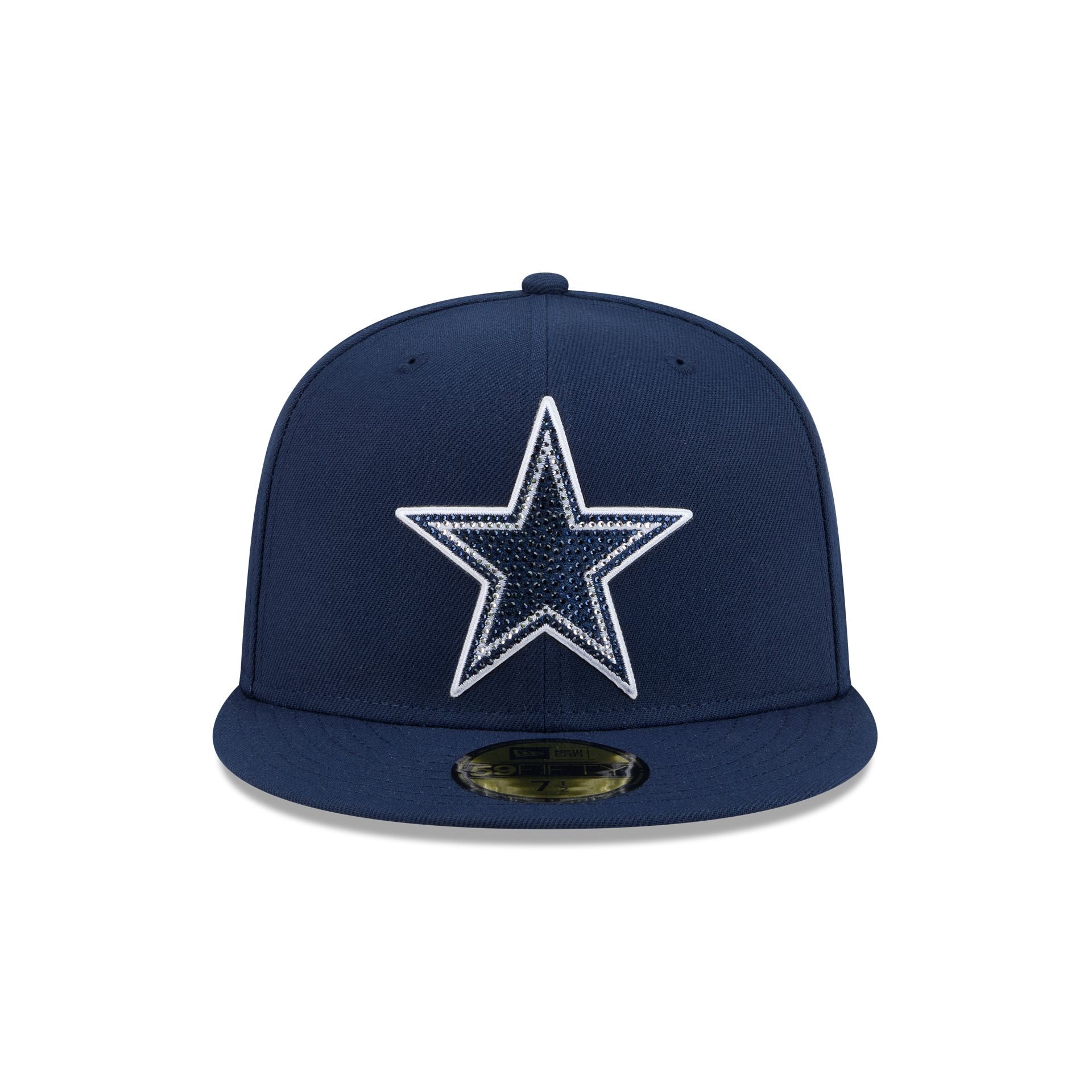 Dallas Cowboys Rhinestone Badge 59FIFTY Fitted Hat