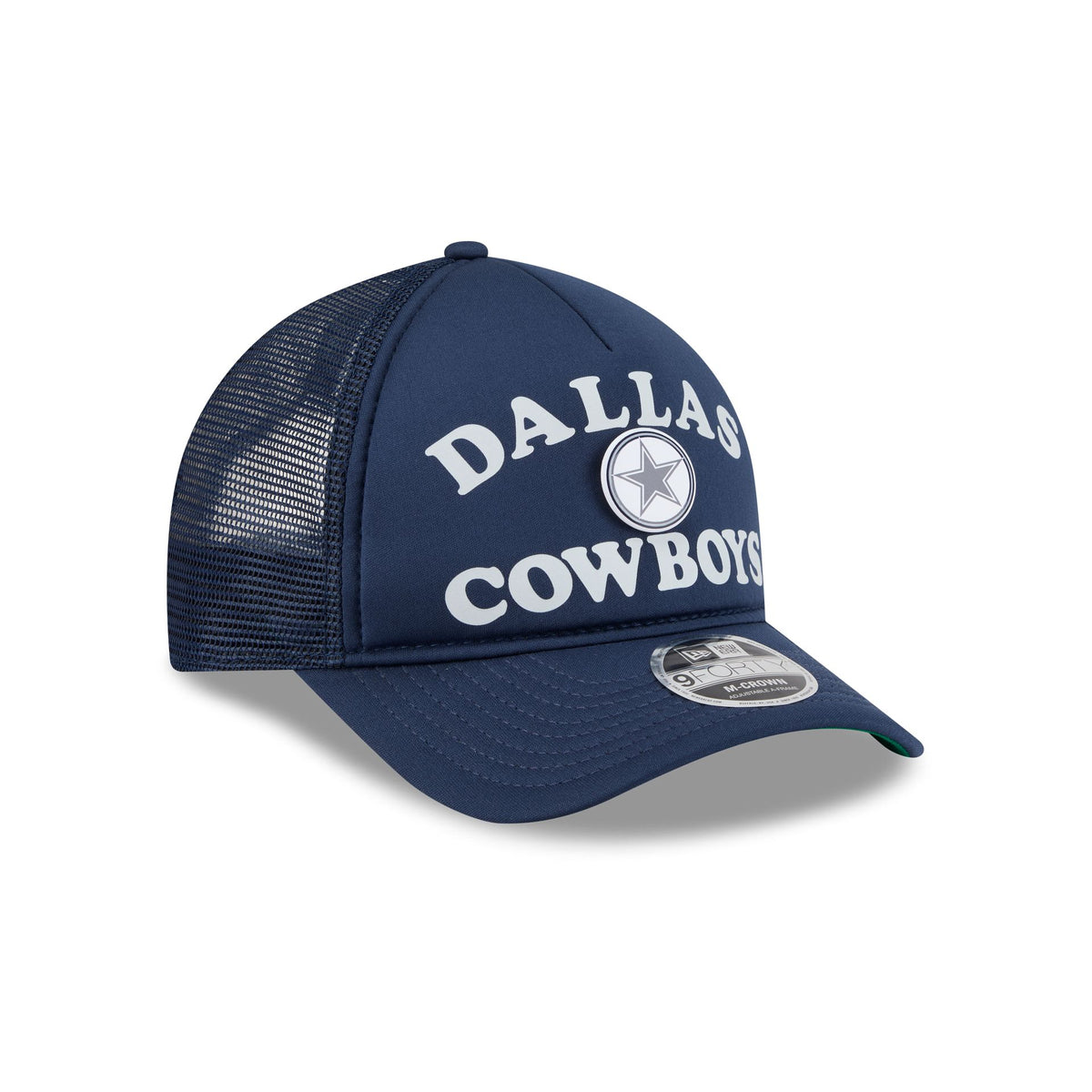 Dallas Cowboys Button 9FORTY M-Crown A-Frame Trucker Hat