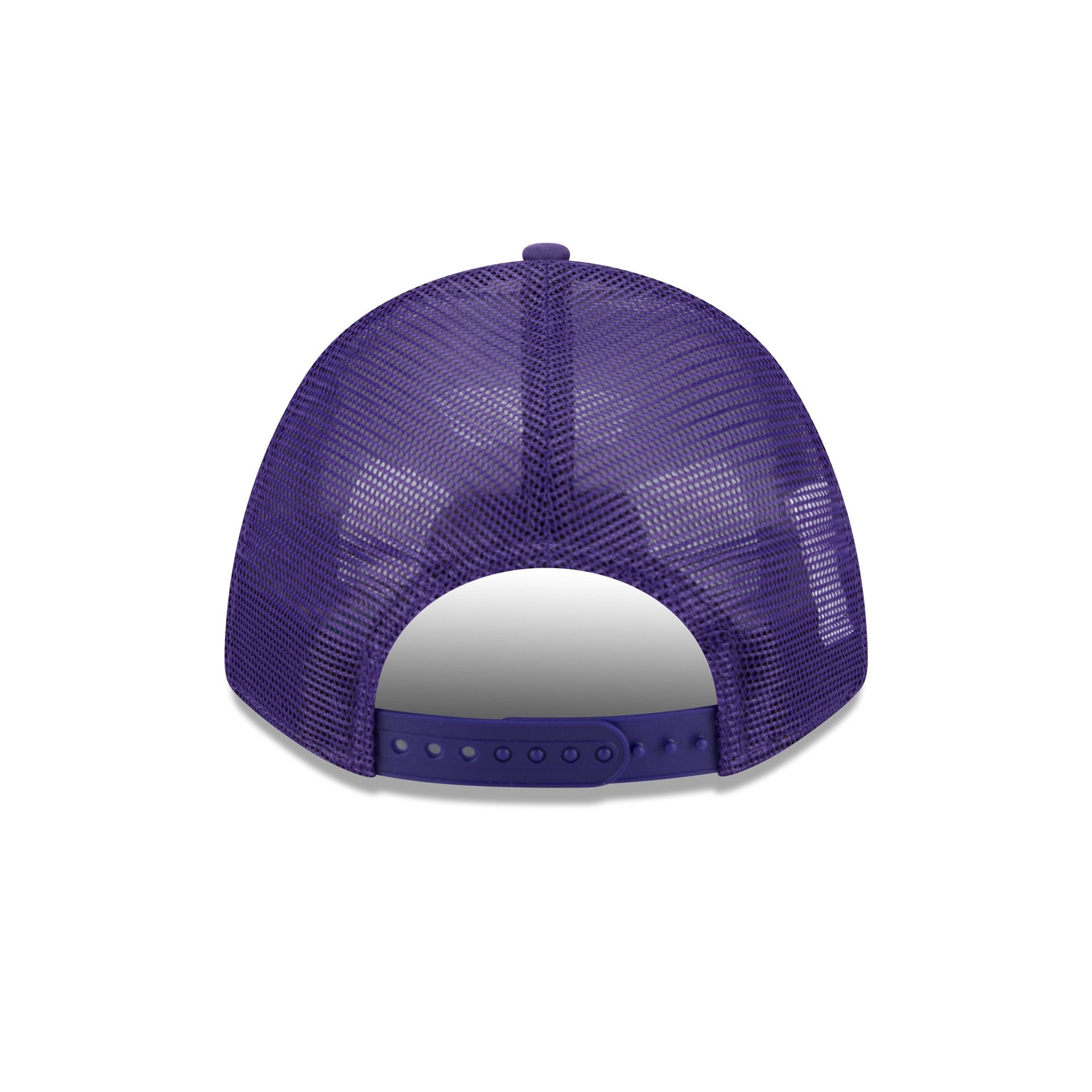 Los Angeles Lakers Button 9FORTY M-Crown A-Frame Trucker Hat