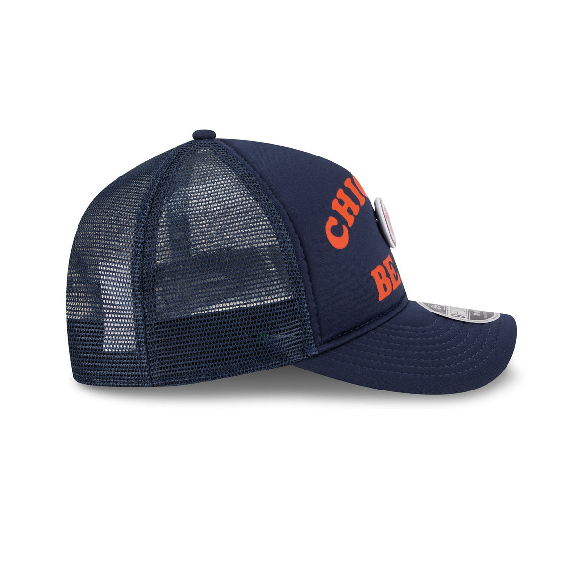 Chicago Bears Button 9FORTY M-Crown A-Frame Trucker Hat