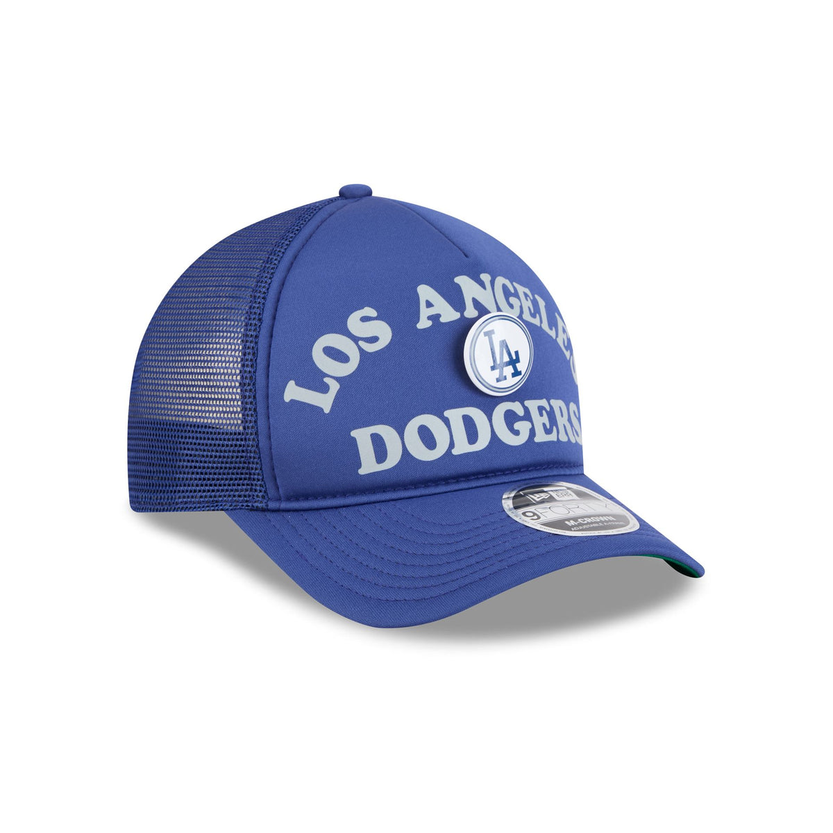Los Angeles Dodgers Button 9FORTY M-Crown A-Frame Trucker Hat