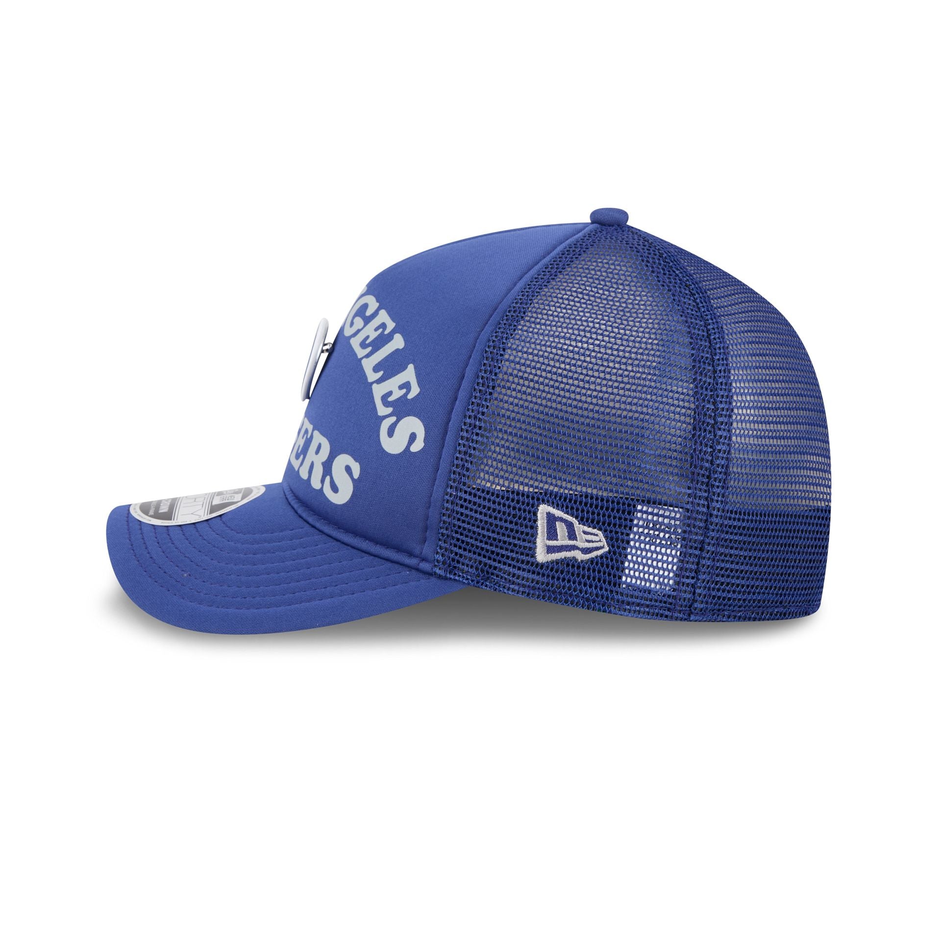 Los Angeles Dodgers Button 9FORTY M-Crown A-Frame Trucker Hat