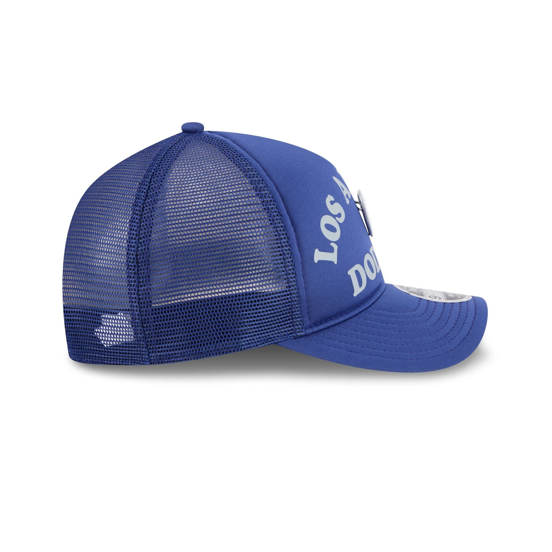 Los Angeles Dodgers Button 9FORTY M-Crown A-Frame Trucker Hat