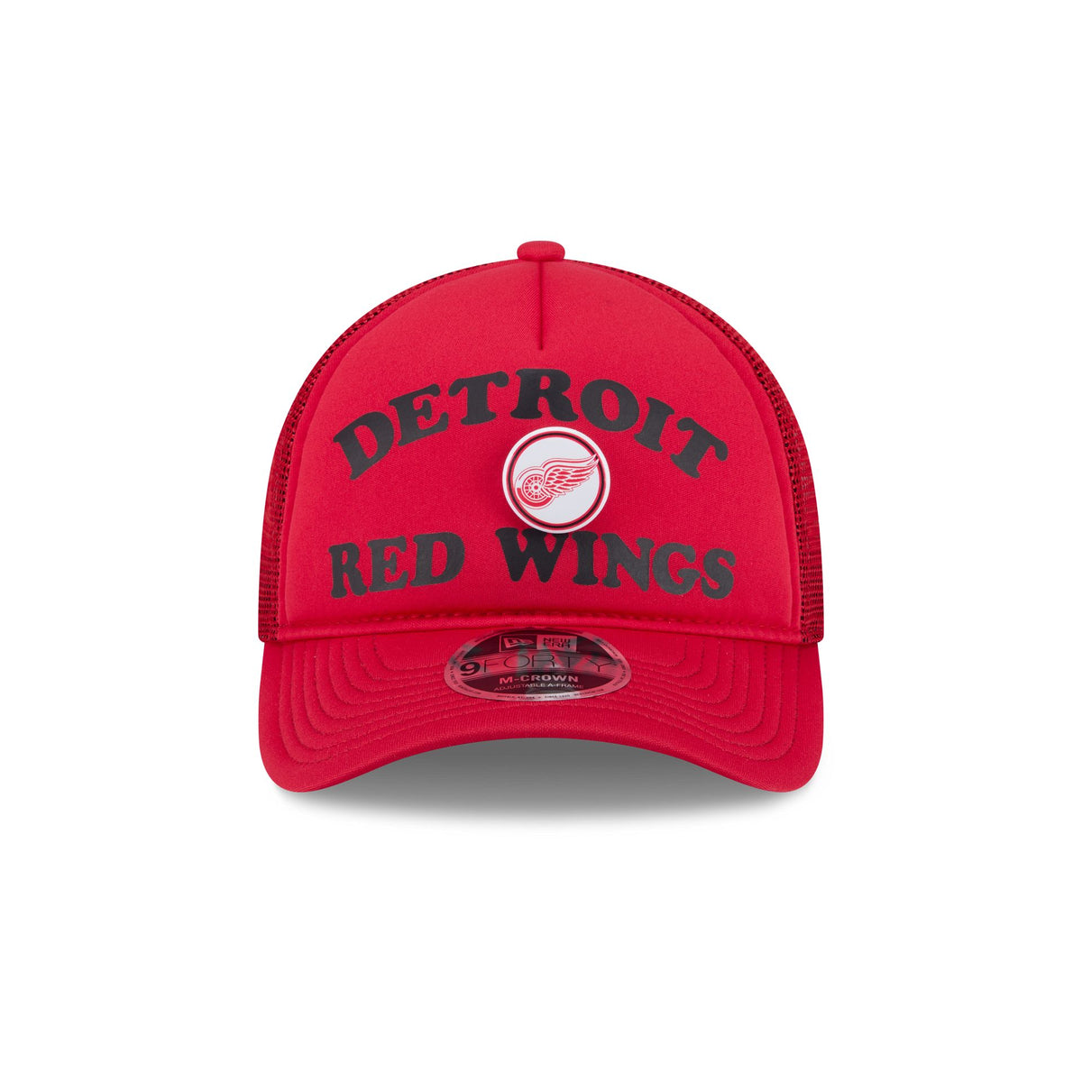 Detroit Red Wings Button 9FORTY M-Crown A-Frame Trucker Hat