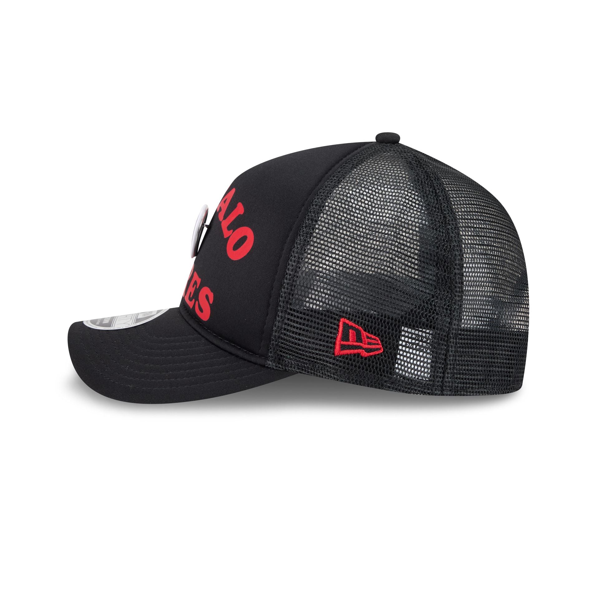 Buffalo Sabres Button 9FORTY M-Crown A-Frame Trucker Hat