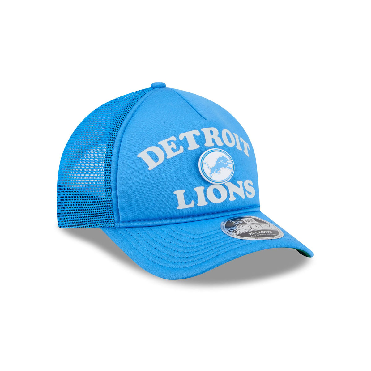 Detroit Lions Button 9FORTY M-Crown A-Frame Trucker Hat