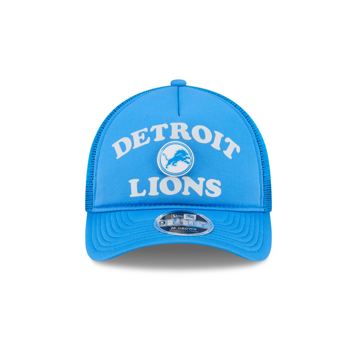 Detroit Lions Button 9FORTY M-Crown A-Frame Trucker Hat