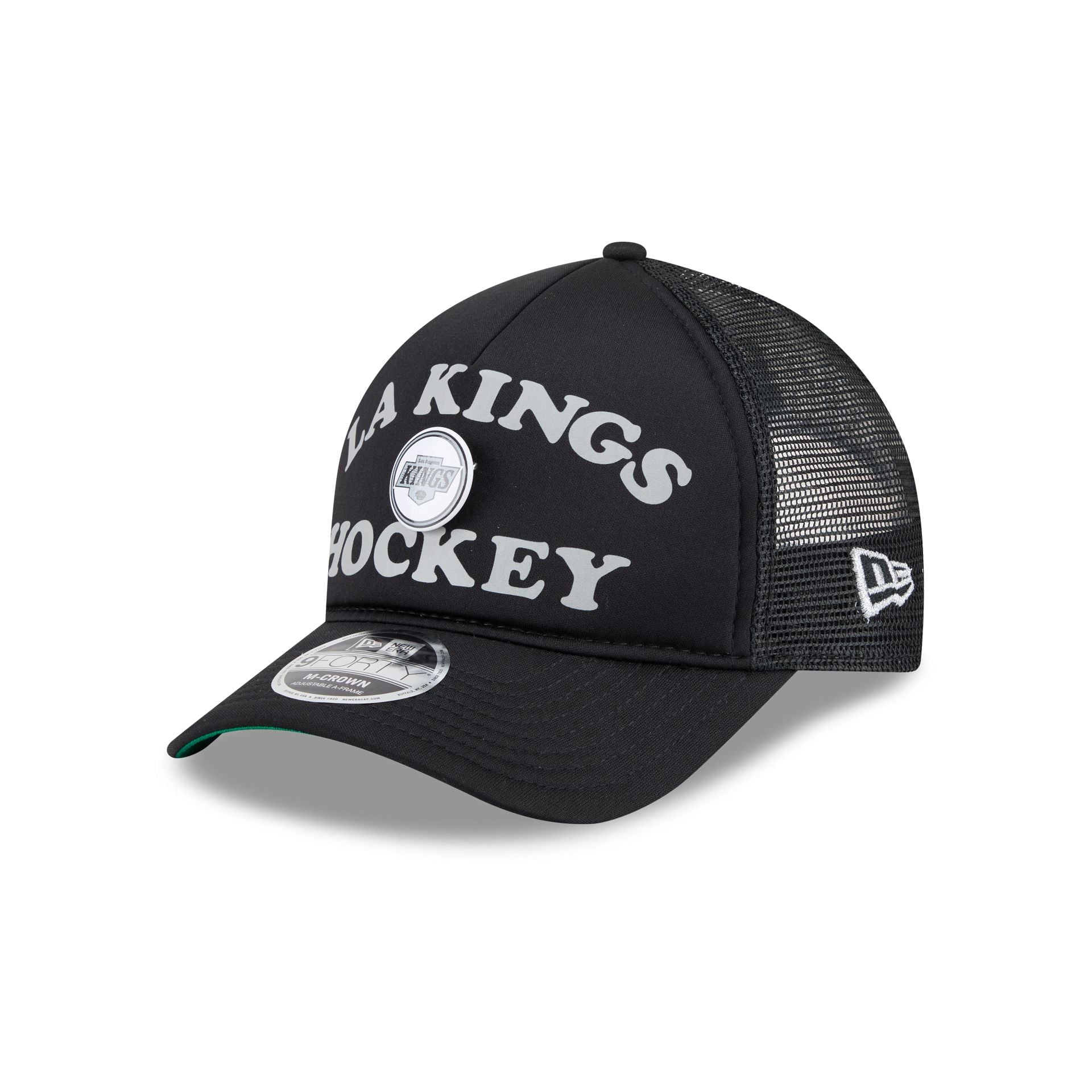 Los Angeles Kings Button 9FORTY M-Crown A-Frame Trucker Hat