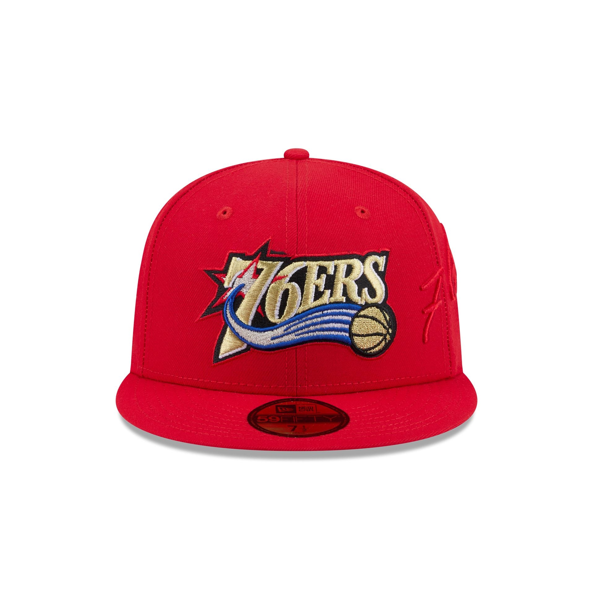 Philadelphia 76ers Side Script 59FIFTY Fitted Hat