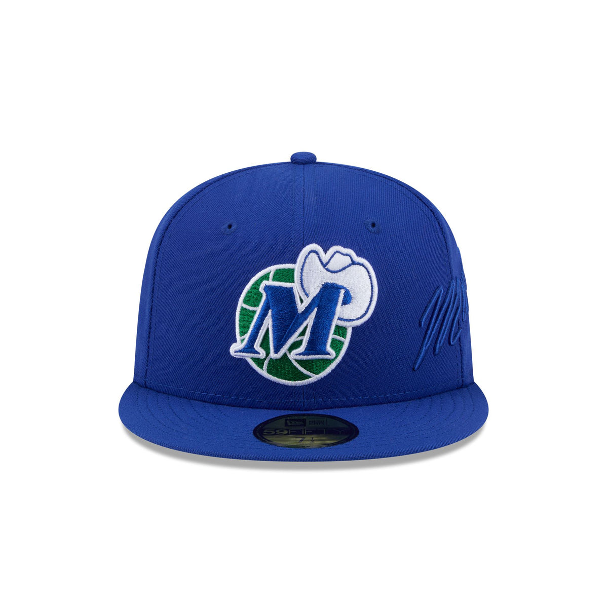 Dallas Mavericks Side Script 59FIFTY Fitted Hat