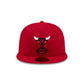 Chicago Bulls Side Script 59FIFTY Fitted Hat