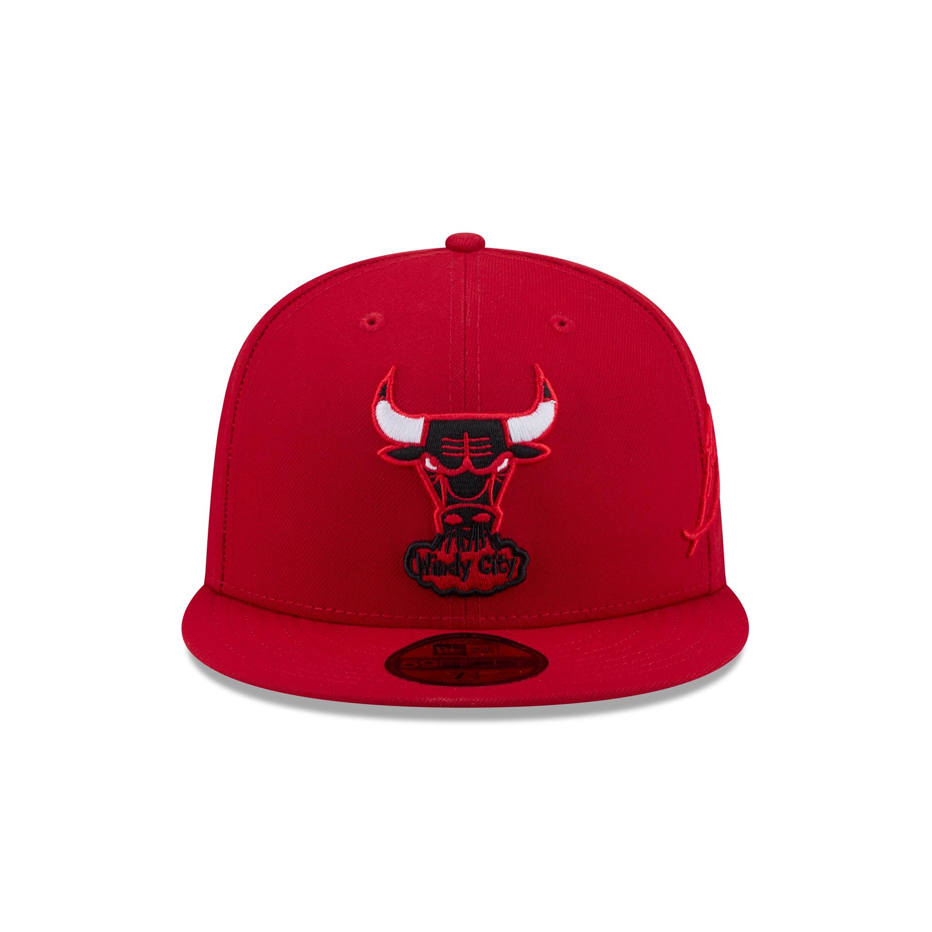 Chicago Bulls Side Script 59FIFTY Fitted Hat