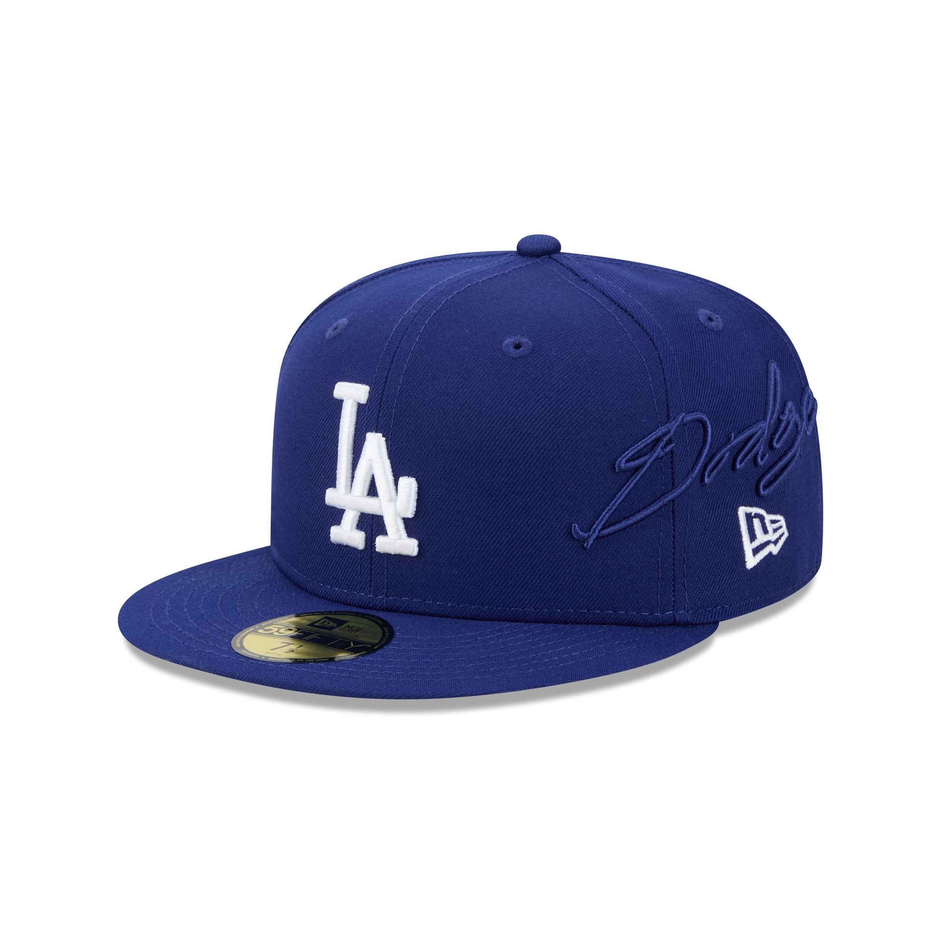 Los Angeles Dodgers Side Script 59FIFTY Fitted Hat