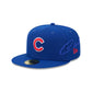 Chicago Cubs Side Script 59FIFTY Fitted Hat