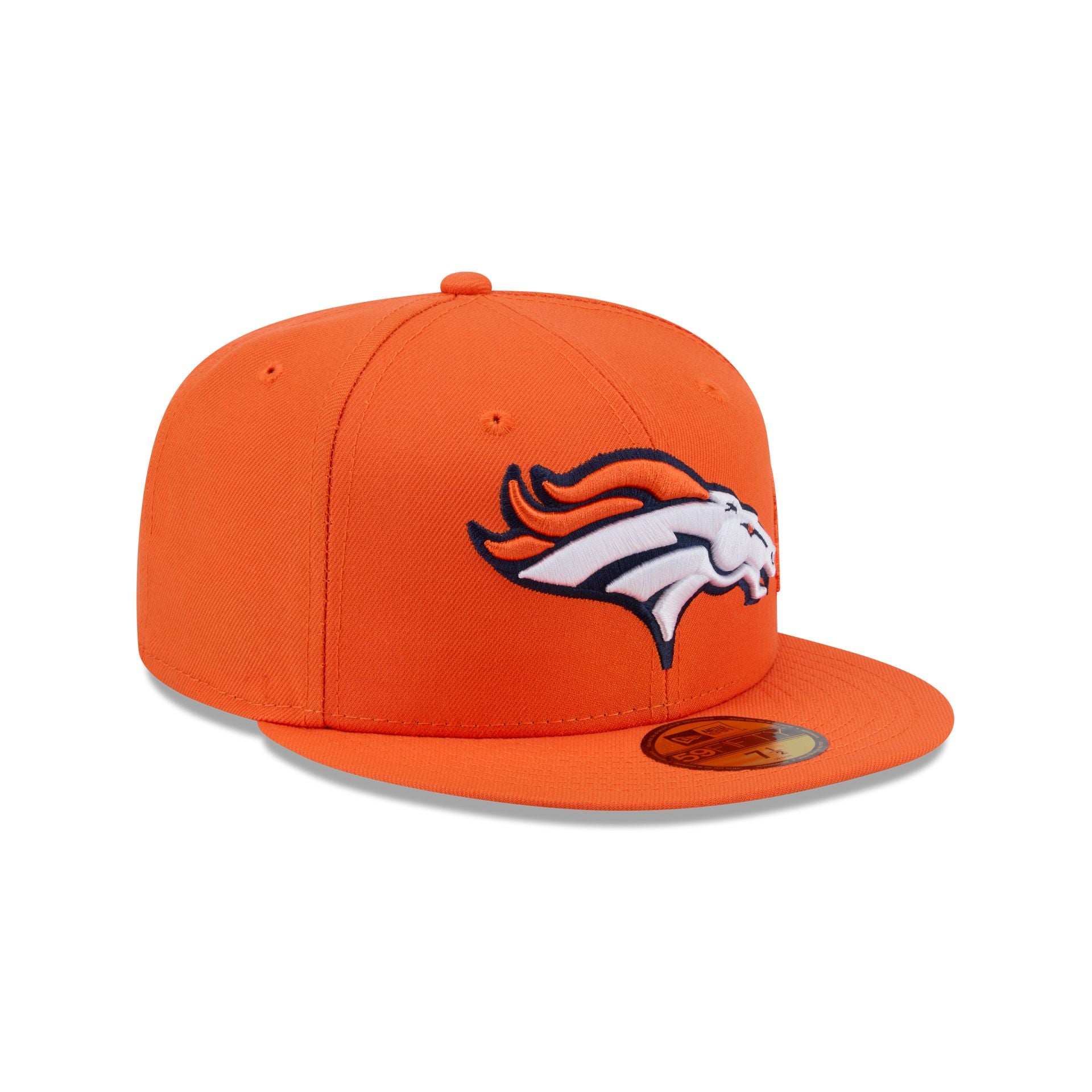 Denver Broncos Side Script 59FIFTY Fitted Hat