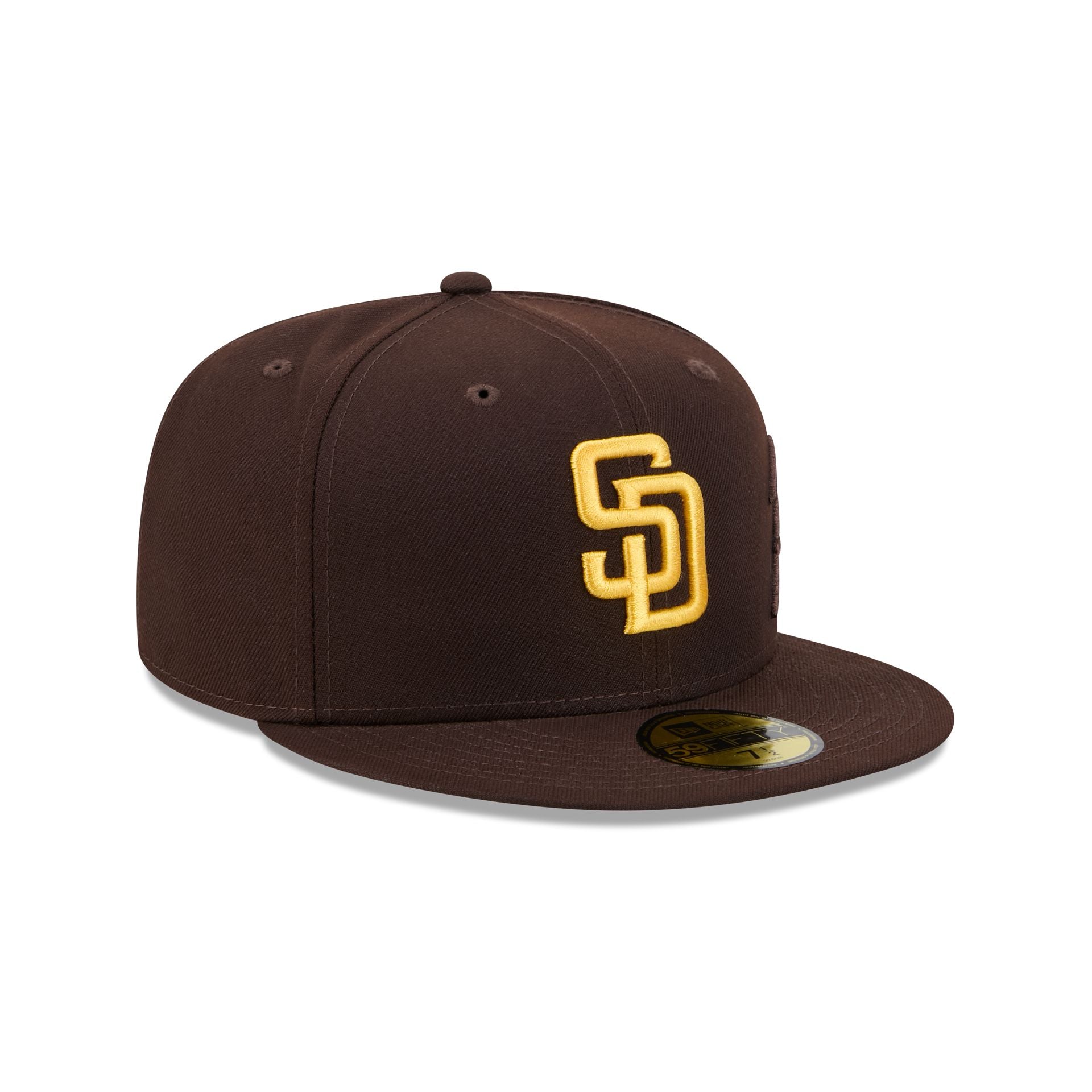 San Diego Padres Side Script 59FIFTY Fitted Hat