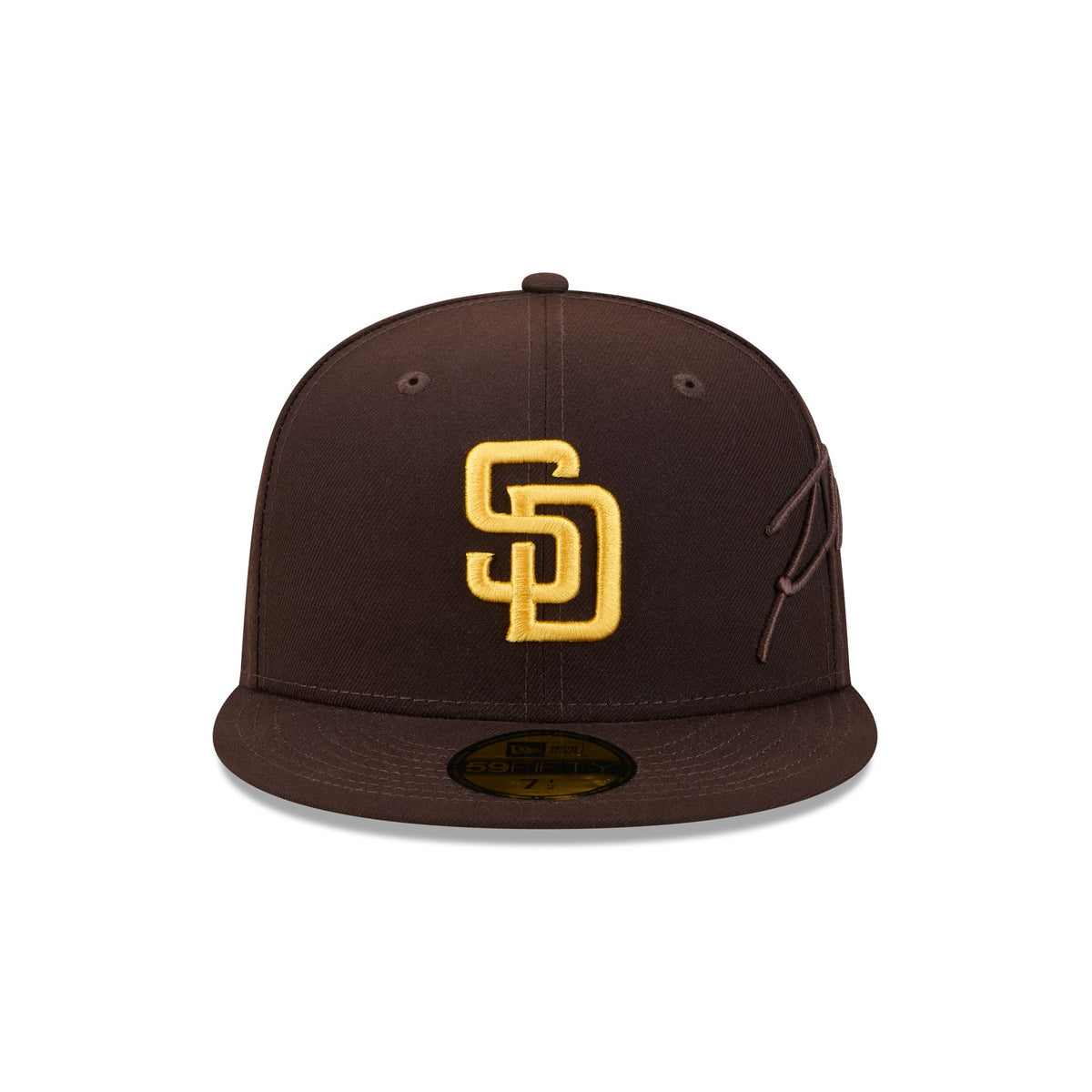 San Diego Padres Side Script 59FIFTY Fitted Hat