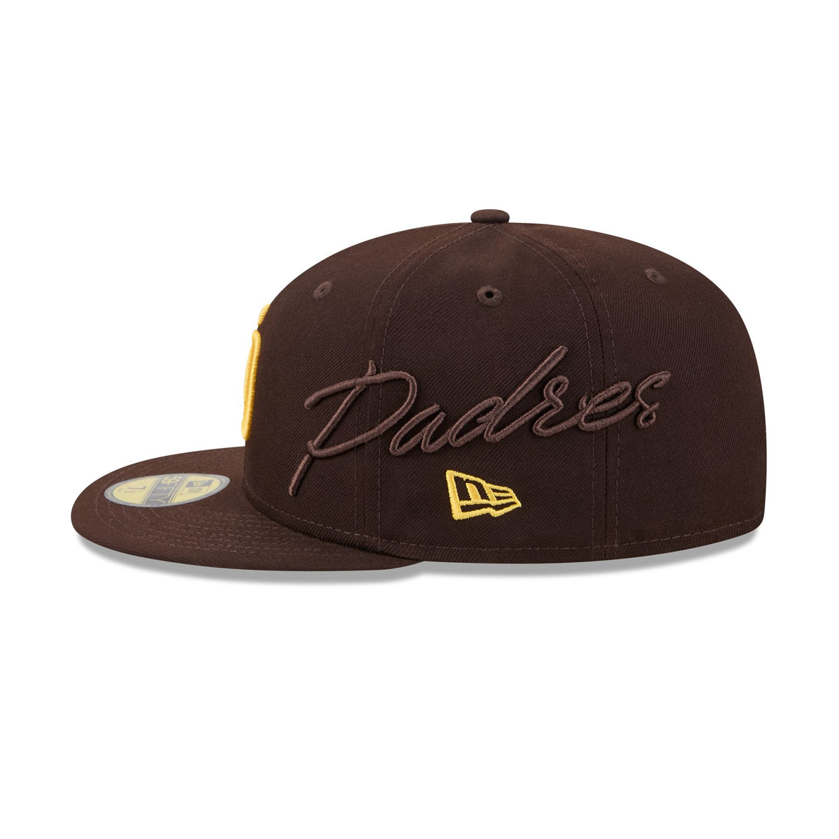 San Diego Padres Side Script 59FIFTY Fitted Hat