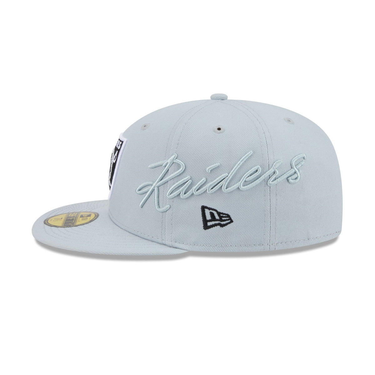 Las Vegas Raiders Side Script 59FIFTY Fitted Hat