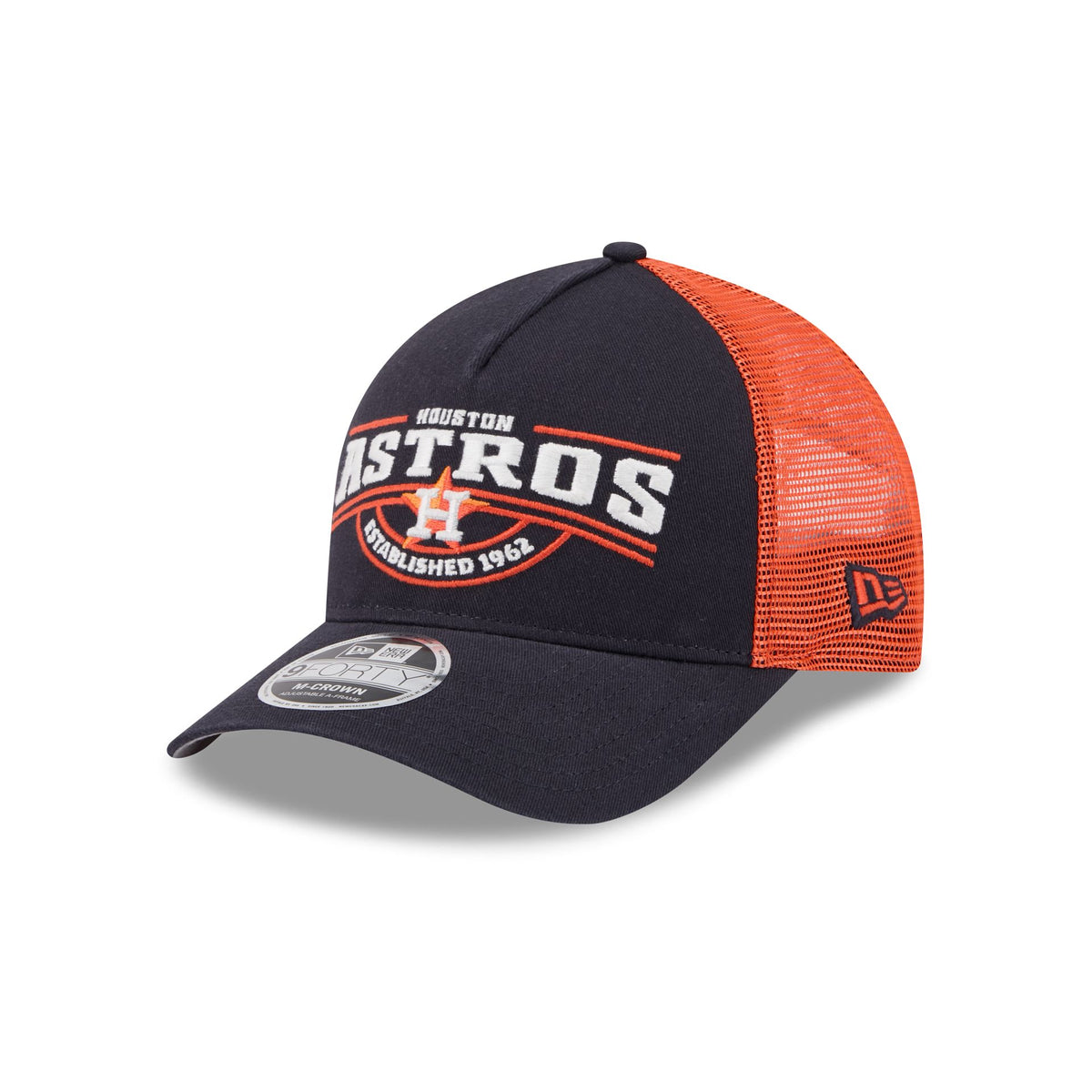 Houston Astros Classic 9FORTY M-Crown A-Frame Trucker Hat