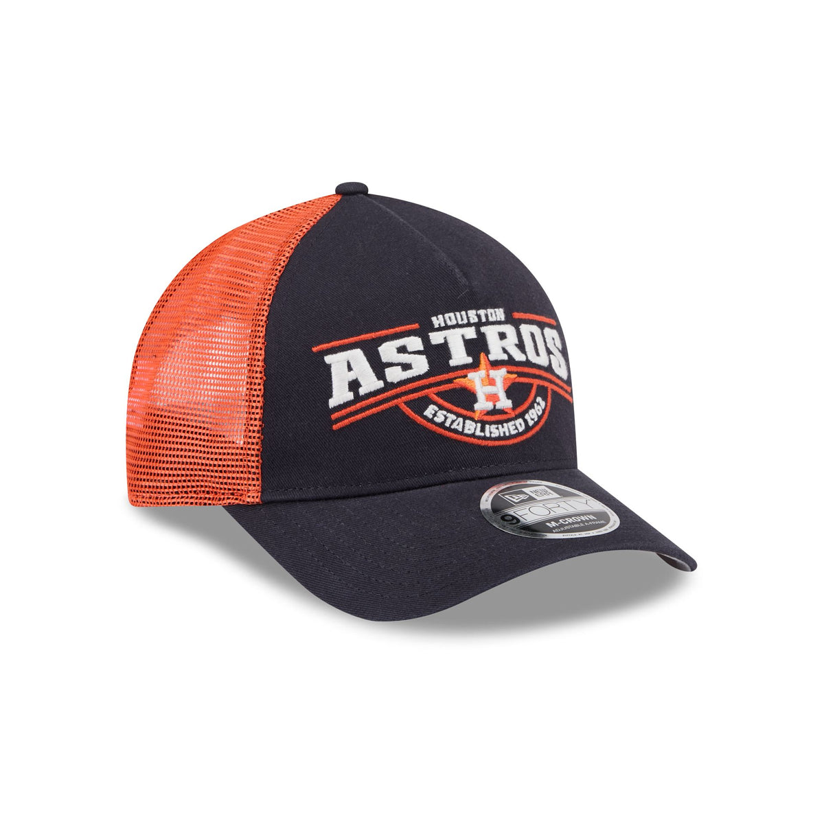 Houston Astros Classic 9FORTY M-Crown A-Frame Trucker Hat