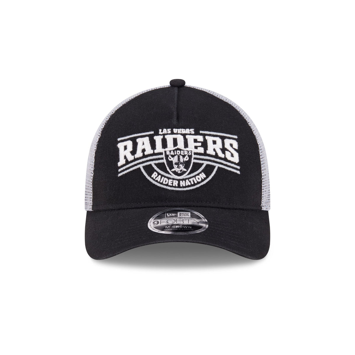 Las Vegas Raiders Classic 9FORTY M-Crown A-Frame Trucker Hat