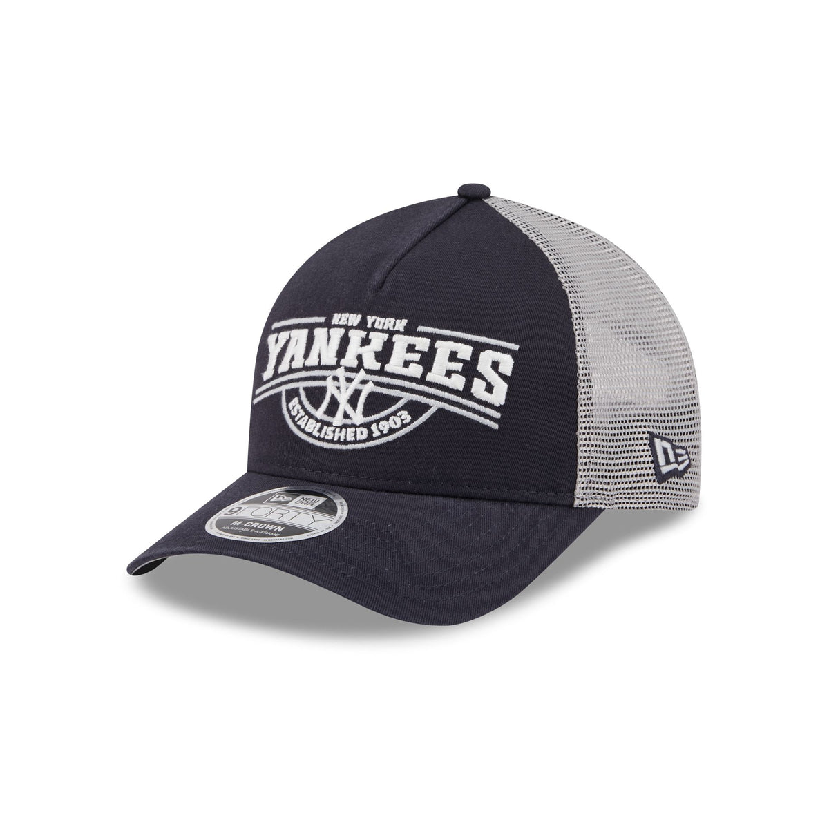 New York Yankees Classic 9FORTY M-Crown A-Frame Trucker Hat