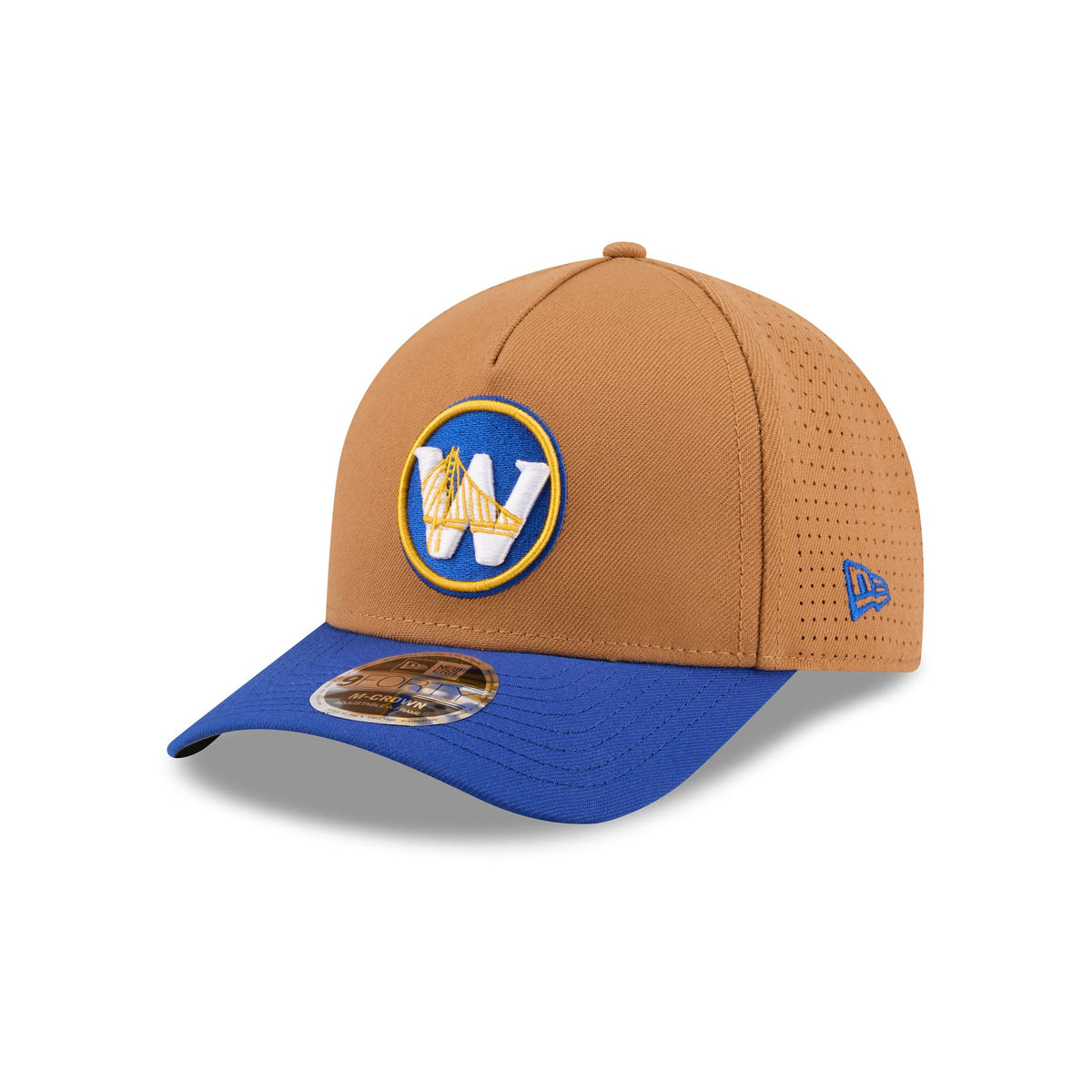 Golden State Warriors Deceptor Bronze 9FORTY M-Crown A-Frame Snapback Hat
